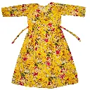 Yellow Shinny Umbrella and Soft Rayon Casual Kurti for Women